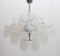 Lámpara de araña de cristal de Murano, años 60, Imagen 10