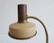Metal and Beige Brown Desk Lamp, Image 7