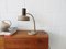 Metal and Beige Brown Desk Lamp, Image 6