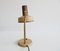 Metal and Beige Brown Desk Lamp 2