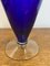 Murano Blue Glass Vase, Image 7