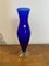 Jarrón de cristal de Murano azul, Imagen 3