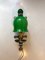 Swedish Hand Blown Green Glass Sconce from Ostling Gnosjö, 1970s, Image 1