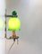 Swedish Hand Blown Green Glass Sconce from Ostling Gnosjö, 1970s 2