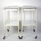 Mid-Century Opaxit Glass Medical Trolley Set of 2, 1960s 3