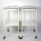 Mid-Century Opaxit Glass Medical Trolley Set of 2, 1960s, Image 3