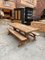 Farmhouse Table with 2 Benches, Set of 3, Image 1