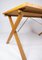 Tavolino da caffè in legno chiaro di Mogens Koch, anni '60, Immagine 6