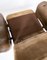 Armchairs Upholstered with Brown Leather of Danish Design, 1970s, Set of 2, Image 7