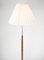 Danish Teak and Brass Floor Lamp, 1960s 5