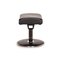 Jazz Black Leather Armchair and Stool from Stressless, Set of 2 15