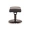 Jazz Black Leather Armchair and Stool from Stressless, Set of 2, Image 15