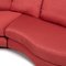 Red Corner Sofa by Rolf Benz 3