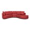 Red Corner Sofa by Rolf Benz 1