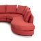 Red Corner Sofa by Rolf Benz 9