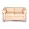 LC 4 Le Corbusier Beige Sofa Set from Cassina, Set of 2 13