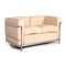 LC 4 Le Corbusier Beige Sofa Set from Cassina, Set of 2, Image 11