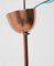 Functionalist Copper Pendant by Josef Hurka for Napako, Czechoslovakia, 1940s, Image 8