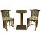 Antique Viennese Secession Lounge Chair, 1910s, Set of 3 1