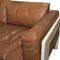 Bastiano Leather Sofa by Afra & Tobia Scarpa, 1970s 6