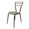 Italian Mid-Century Dining Chairs with Laminate Seats, Set of 4, Image 5