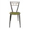 Italian Mid-Century Dining Chairs with Laminate Seats, Set of 4, Image 2