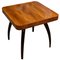 Walnut Spider H-259 Table by Jindrich Halabala, 1950s, Czechoslovakia 1