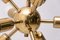 Lampadario Sputnik a 10 braccia in ottone, anni '60, Immagine 11