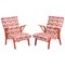 Beech Armchairs by Bohumil Landsman, 1960s, Set of 2, Image 1