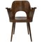 Bentwood Writing Desk Armchair by Radomír Hofman for Ton 1