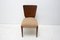 Art Deco H-214 Chairs by Jindrich Halabala for ÚP Závody, 1950s, Set of 4 6