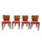 Art Deco H-214 Chairs by Jindrich Halabala for ÚP Závody, 1950s, Set of 4 2
