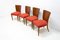 Art Deco H-214 Chairs by Jindrich Halabala for ÚP Závody, 1950s, Set of 4 7