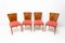 Art Deco H-214 Stühle von Jindrich Halabala für ÚP Závody, 1950er, 4er Set 2