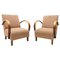 Bentwood Armchairs by Jindřich Halabala for UP Závody, 1950s, Set of 2 1