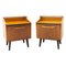 Mid-Century Nightstands, Czechoslovakia, 1960s, Set of 2, Image 1