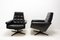 Leather Swivel Armchairs from UP Zavody, 1970s, Set of 2 7
