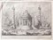 The Temple of Neptune - Original Etching by Giuseppe Vasi - Mid-18th Century 1