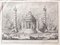 The Temple of Neptune - Original Etching by Giuseppe Vasi - Mid-18th Century, Image 1