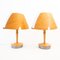 Model Briefs Lucid Table Lamps, France, 1970s, Set of 2 1