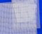 Moiré Blu cobalto, astratto, 2019, acrilico su carta, Immagine 4