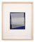 Moiré Preussisch Blau, Abstrakte Malerei, 2019, Acryl auf Papier 1