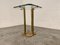 Model T18 Glass and Brass Side Table by Peter Ghyczy, Image 5