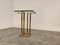 Model T18 Glass and Brass Side Table by Peter Ghyczy 7