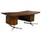 Modular Italian Mahogany Desk, Italy, 1950s, Image 1