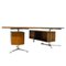 Modular Italian Mahogany Desk, Italy, 1950s, Image 2