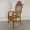 Vintage Stuhl aus Rattan 3