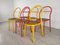 Industrial Chairs by René Herbst, Set of 6 1