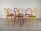 Chaises Industrielles par René Herbst, Set de 6 7