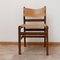 Mid-Century French Leather Dining Chairs from Maison Regain, Set of 4 15